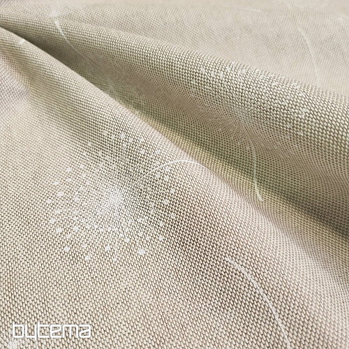 Dekorační látka ODKVETLÁ PAMPELIŠKA