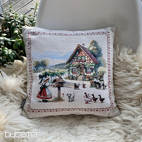 Gobelínový povlak na polštář DVOREK