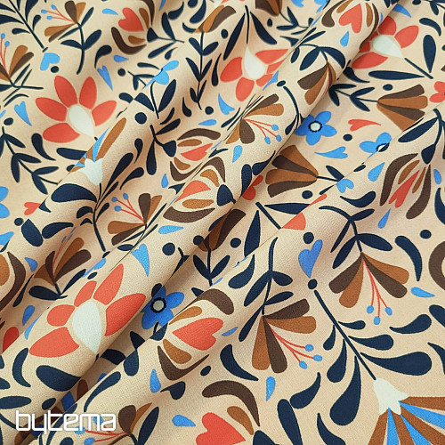 Bavlněná látka LAFLEUR