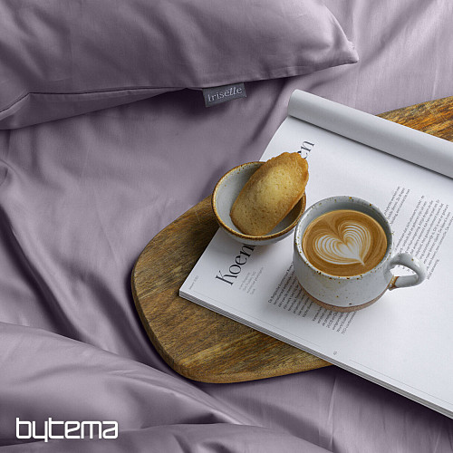 IRISETTE luxusní bavlněný satén PARIS 8000-70 lila