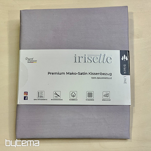 Saténový povlak na polštář - lila 70