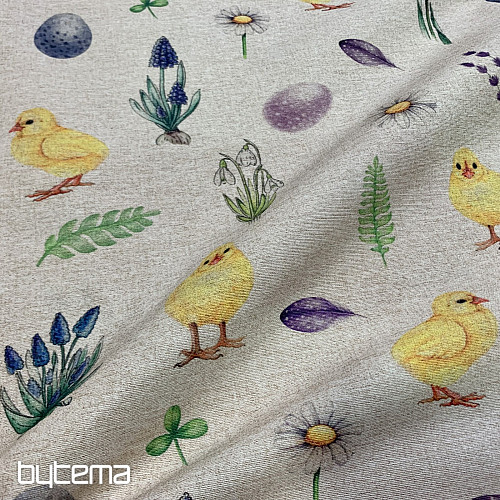 Dekorační látka KUŘÁTKO CHICO