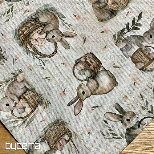 Velikonoční ubrus ZAJÍČEK BLAŽEJ