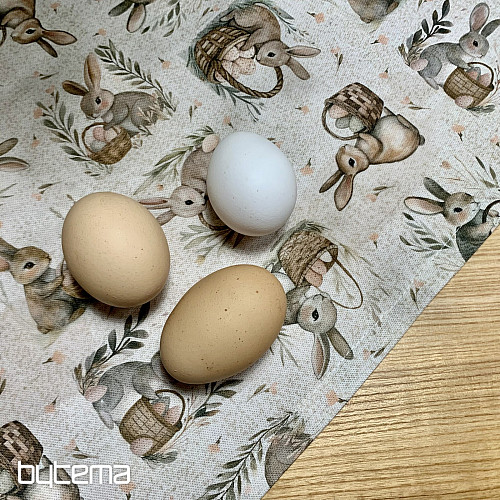 Velikonoční ubrus ZAJÍČEK BLAŽEJ