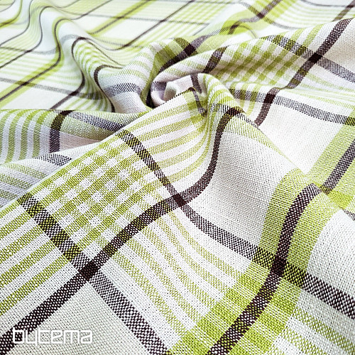 Dekorační látka ANZOL ZELENÝ