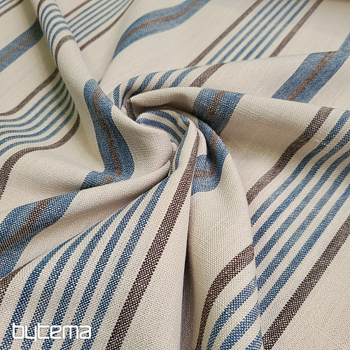 Dekorační látka TANGO MODRÝ