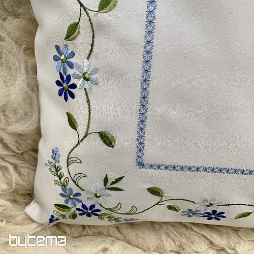 Vyšívaný dekorační povlak POMNĚNKA