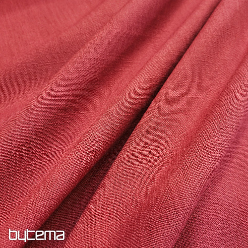 Dekorační látka VALS ČERVENÁ