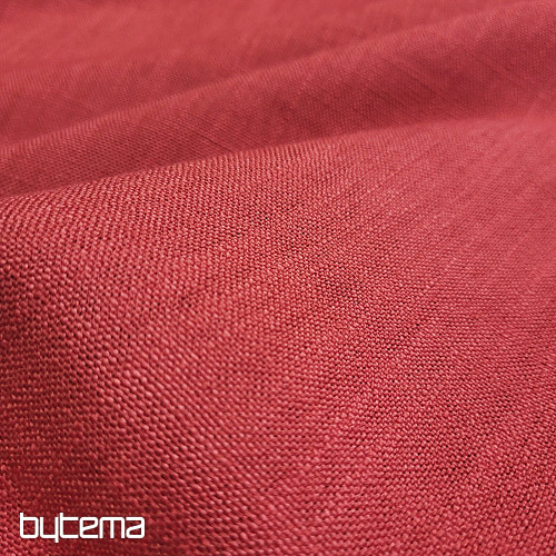 Dekorační látka VALS ČERVENÁ