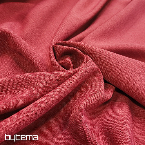 Dekorační látka VALS ČERVENÁ