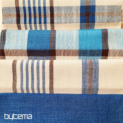 Dekorační látka VALS MODRÁ