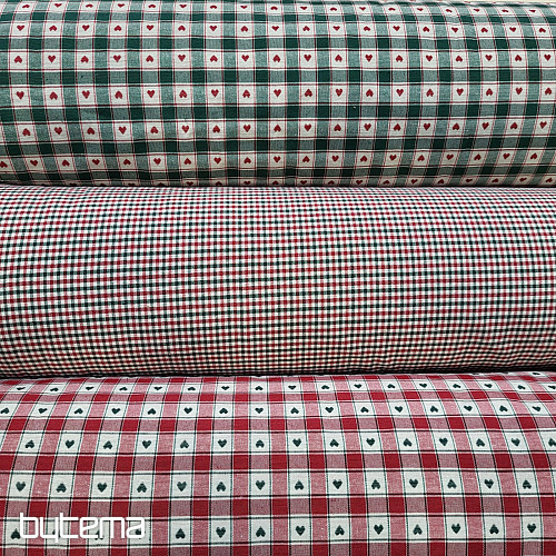 Dekorační látka  OSLO MINI KÁRO