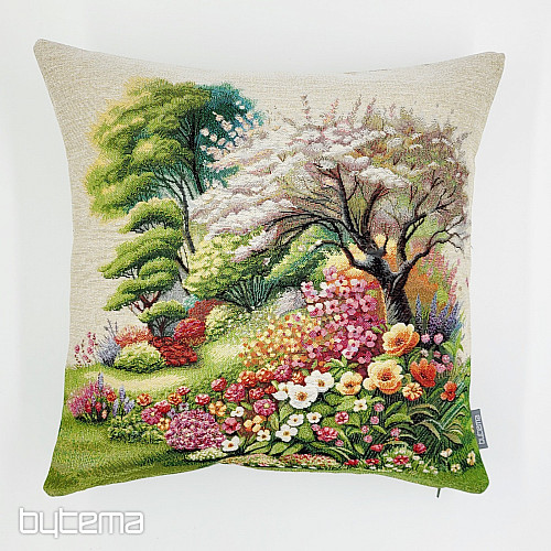 Gobelínový povlak na polštář ZÁTIŠÍ V PARKU