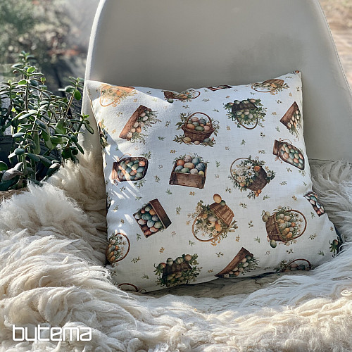 Dekorační povlak na polštář BAREVNÁ VAJÍČKA