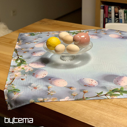 Ubrus a šál VELIKONOCE s květy