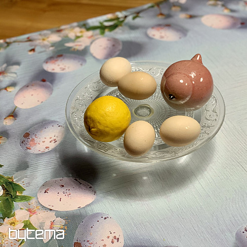 Ubrus a šál VELIKONOCE s květy