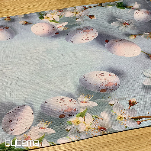 Ubrus a šál VELIKONOCE s květy