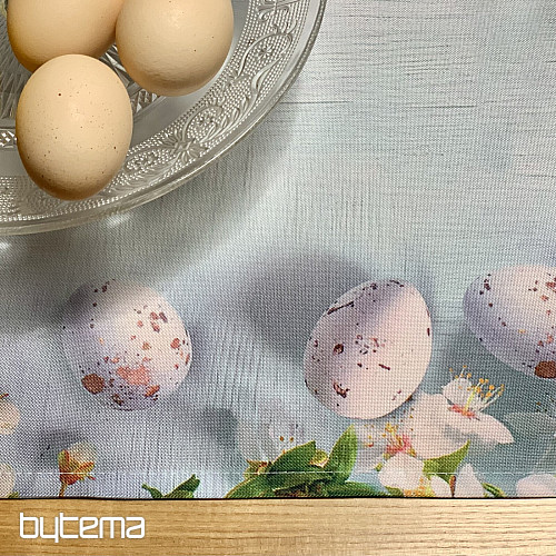 Ubrus a šál VELIKONOCE s květy