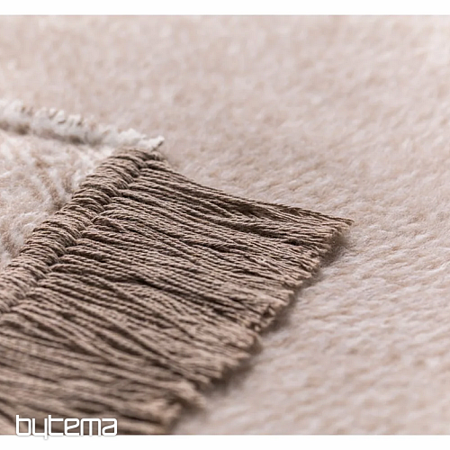 Deka VIENNA ECRU s třásněmi