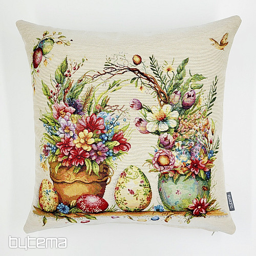 Velikonoční dekorační povlak VELIKONOČNÍ POLIČKA