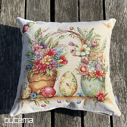 Velikonoční dekorační povlak VELIKONOČNÍ POLIČKA