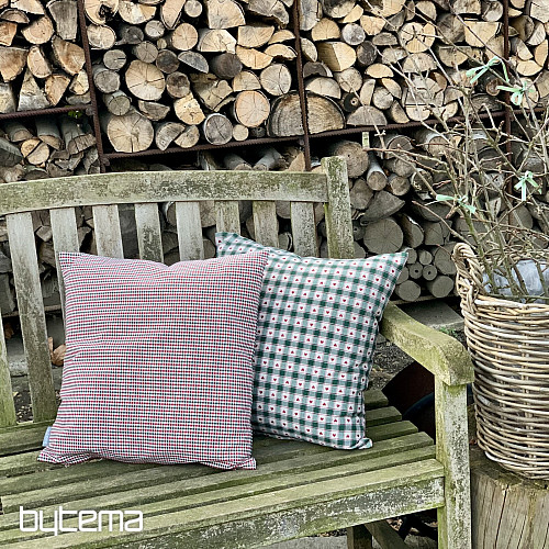 Dekorační povlak na polštář OSLO MINI KÁRO