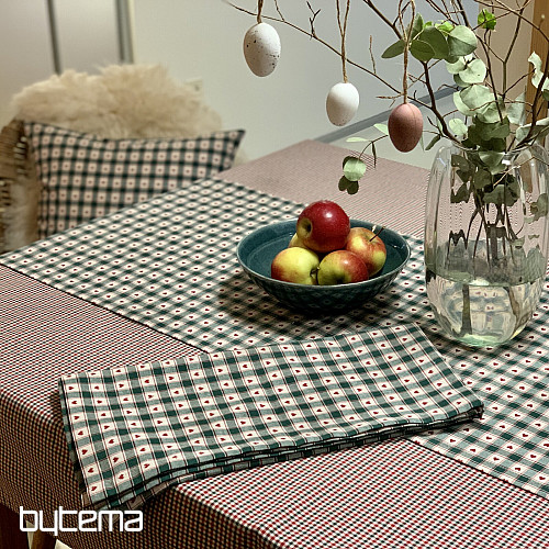 Ubrus a šál OSLO MINI KÁRO