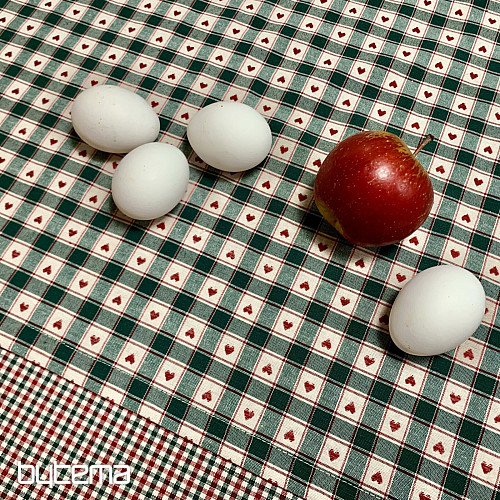 Ubrus a šál MAXI CORET zelený