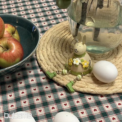 Ubrus a šál MAXI CORET zelený