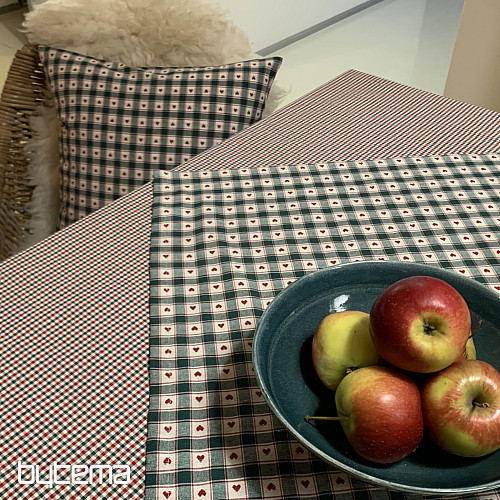 Ubrus a šál MAXI CORET zelený