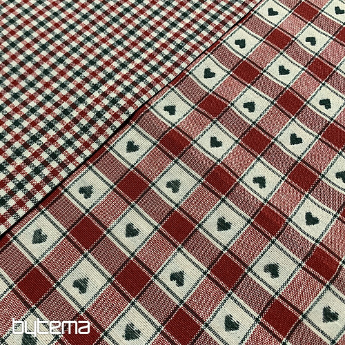 Ubrus a šál  MAXI CORET červený