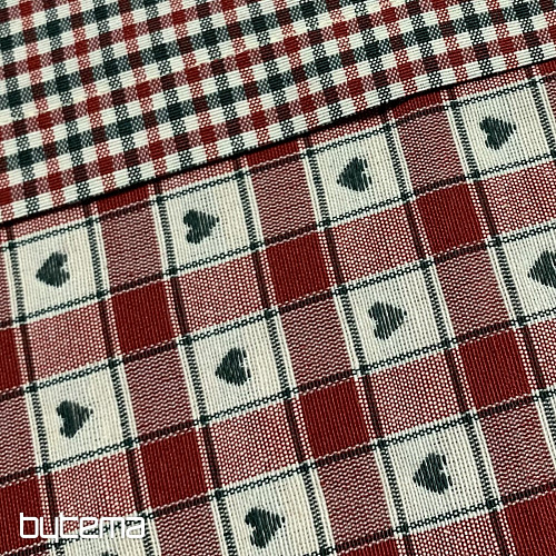 Ubrus a šál  MAXI CORET červený