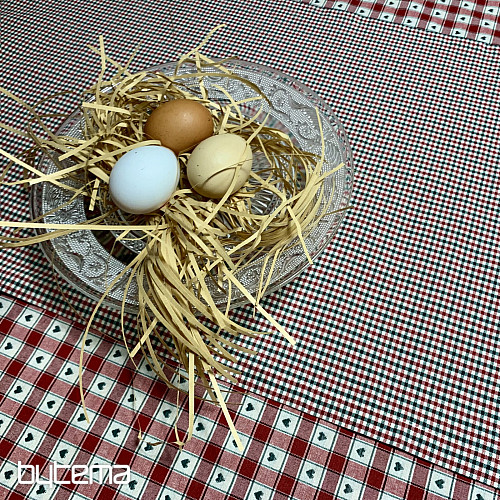 Ubrus a šál  MAXI CORET červený