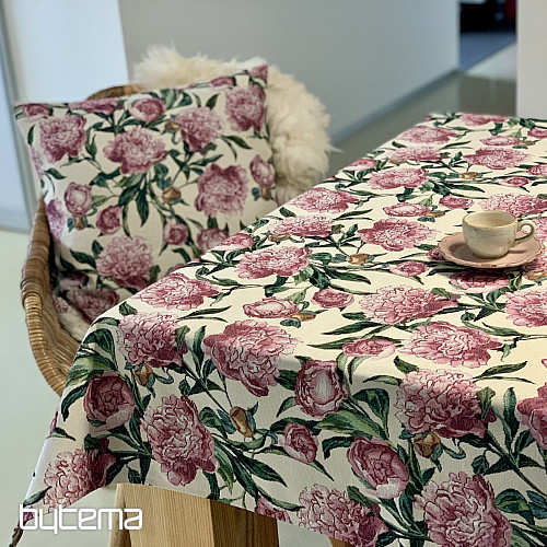 Ubrus a šál PIVOŇKY