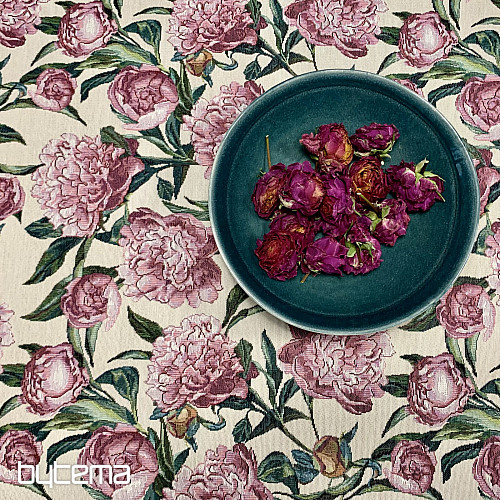 Ubrus a šál PIVOŇKY