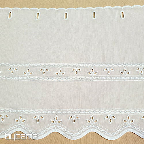 Záclona na vitrážku GERSTER 11885 smetanová