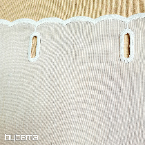 Záclona na vitrážku GERSTER 11885 smetanová