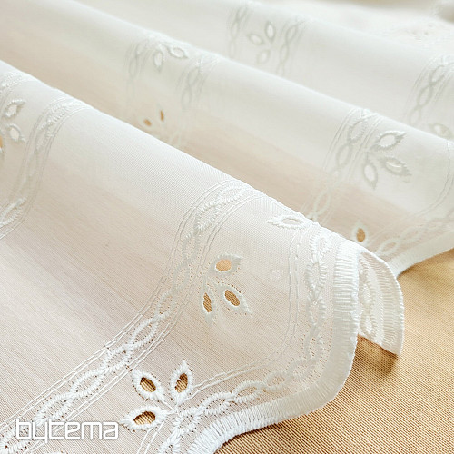 Záclona na vitrážku GERSTER 11885 smetanová