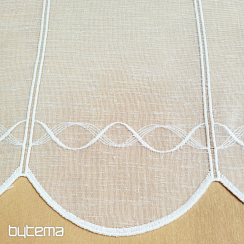 Záclona na vitrážku GERSTER 11883 bílá