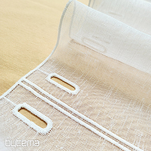 Záclona na vitrážku GERSTER 11883 bílá