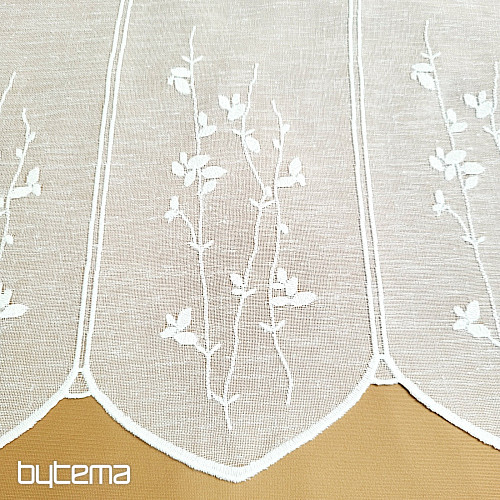 Záclona na vitrážku GERSTER 11886 smetanová