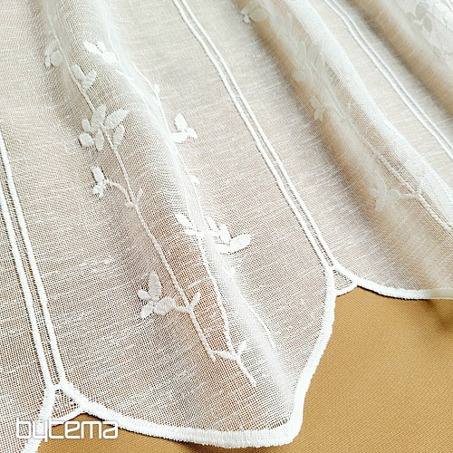 Záclona na vitrážku GERSTER 11886 smetanová