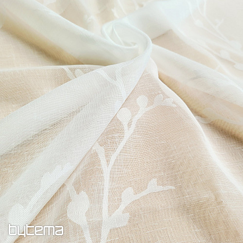 Luxusní záclona GERSTER 11877/290/0002 smetanová