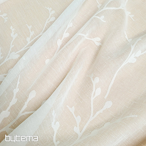 Luxusní záclona GERSTER 11877/290/0002 smetanová