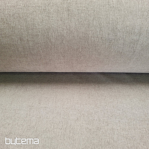 Luxusní jednobarevná designová dekorační látka GERSTER 77054/0040 SV. ŠEDÁ