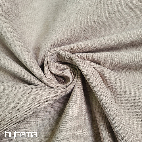 Luxusní jednobarevná designová dekorační látka GERSTER 77054/0040 SV. ŠEDÁ