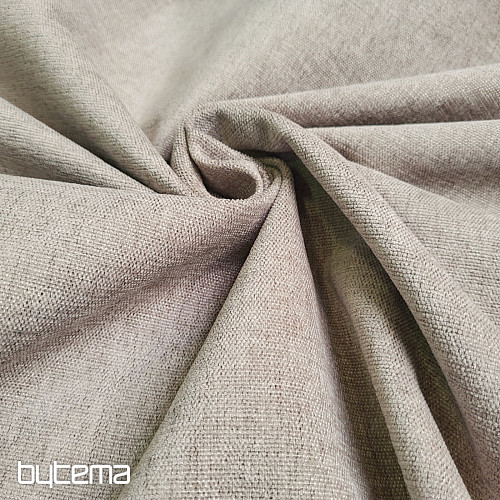 Luxusní jednobarevná designová dekorační látka GERSTER 77054/0040 SV. ŠEDÁ