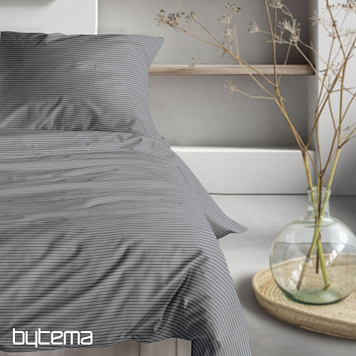 IRISETTE luxusní bavlněný satén TOKIO 8607-11 šedá