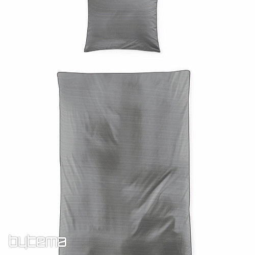 IRISETTE luxusní bavlněný satén TOKIO 8607-11 šedá