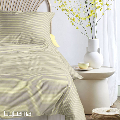 IRISETTE luxusní bavlněný satén TOKIO 8607-40 béžová